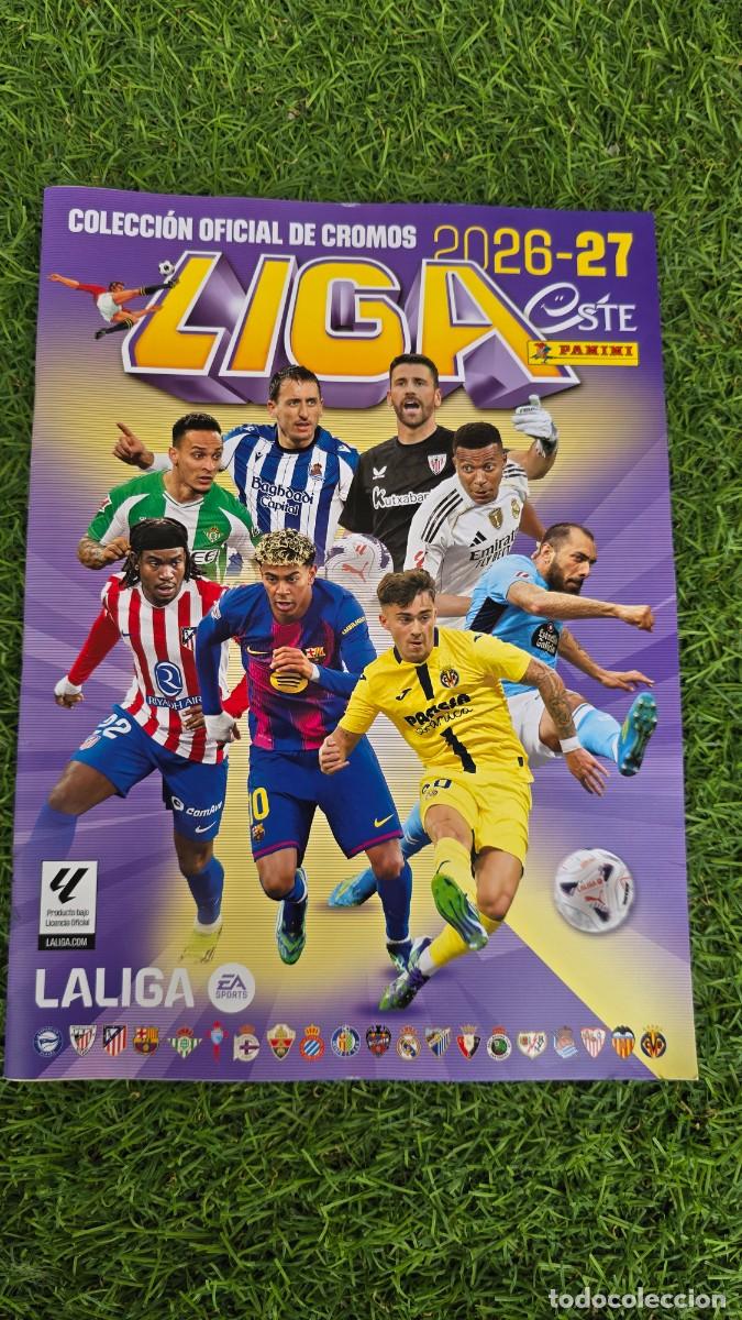 Coleccionismo deportivo: ALBUM DE LA LIGA ESTE FUTBOL PANINI 2026 2027 26 27 VACIO NUEVO