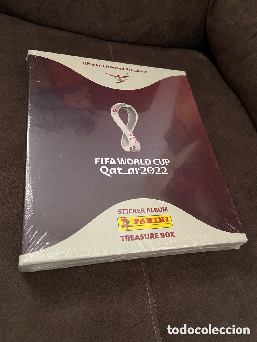 Coleccionismo deportivo: Treasure box panini Qatar 2022 sellado y nuevo