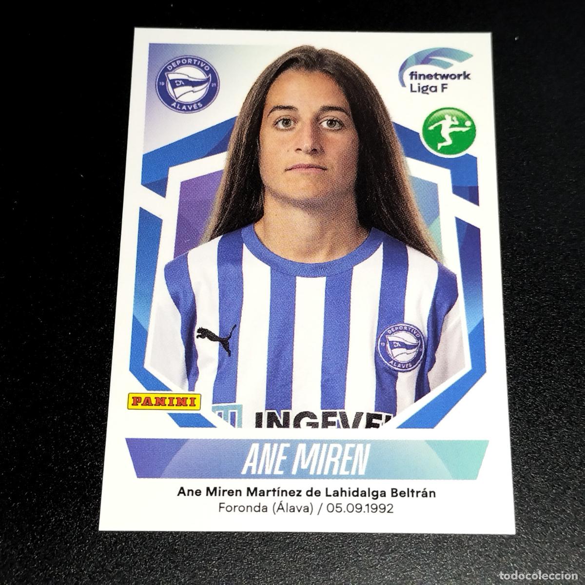 Coleccionismo deportivo: N&ordm; 64 ANE MIREN DEPORTIVO ALAVES CROMOS FINETWORK LIGA F FEMENINA PANINI 2022 2023 22 23