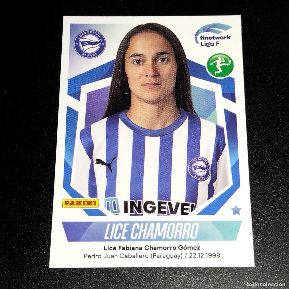 Coleccionismo deportivo: N&ordm; 65 LICE CHAMORRO DEPORTIVO ALAVES CROMOS FINETWORK LIGA F FEMENINA PANINI 2022 2023 22 23