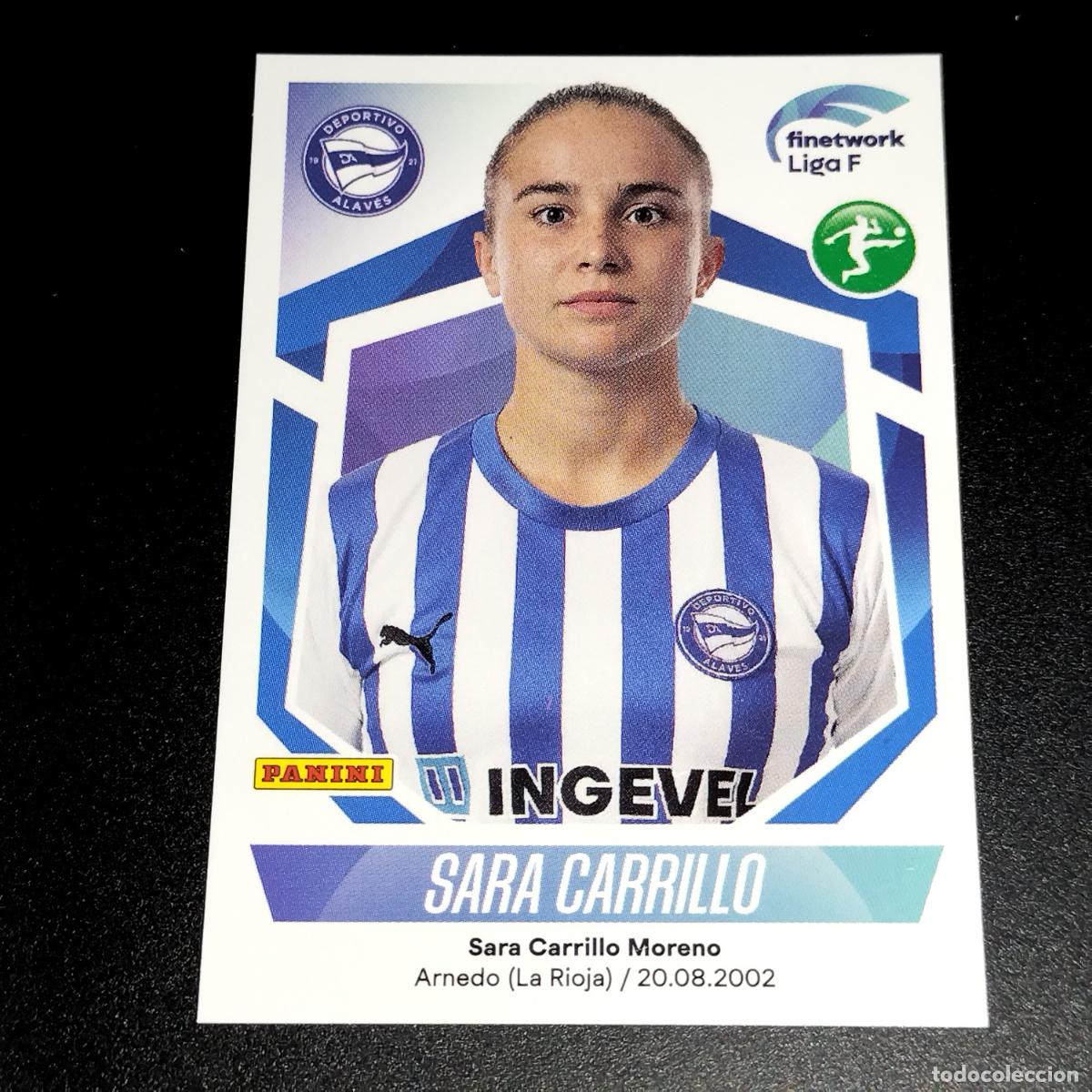Coleccionismo deportivo: N&ordm; 66 SARA CASTILLO DEPORTIVO ALAVES CROMOS FINETWORK LIGA F FEMENINA PANINI 2022 2023 22 23