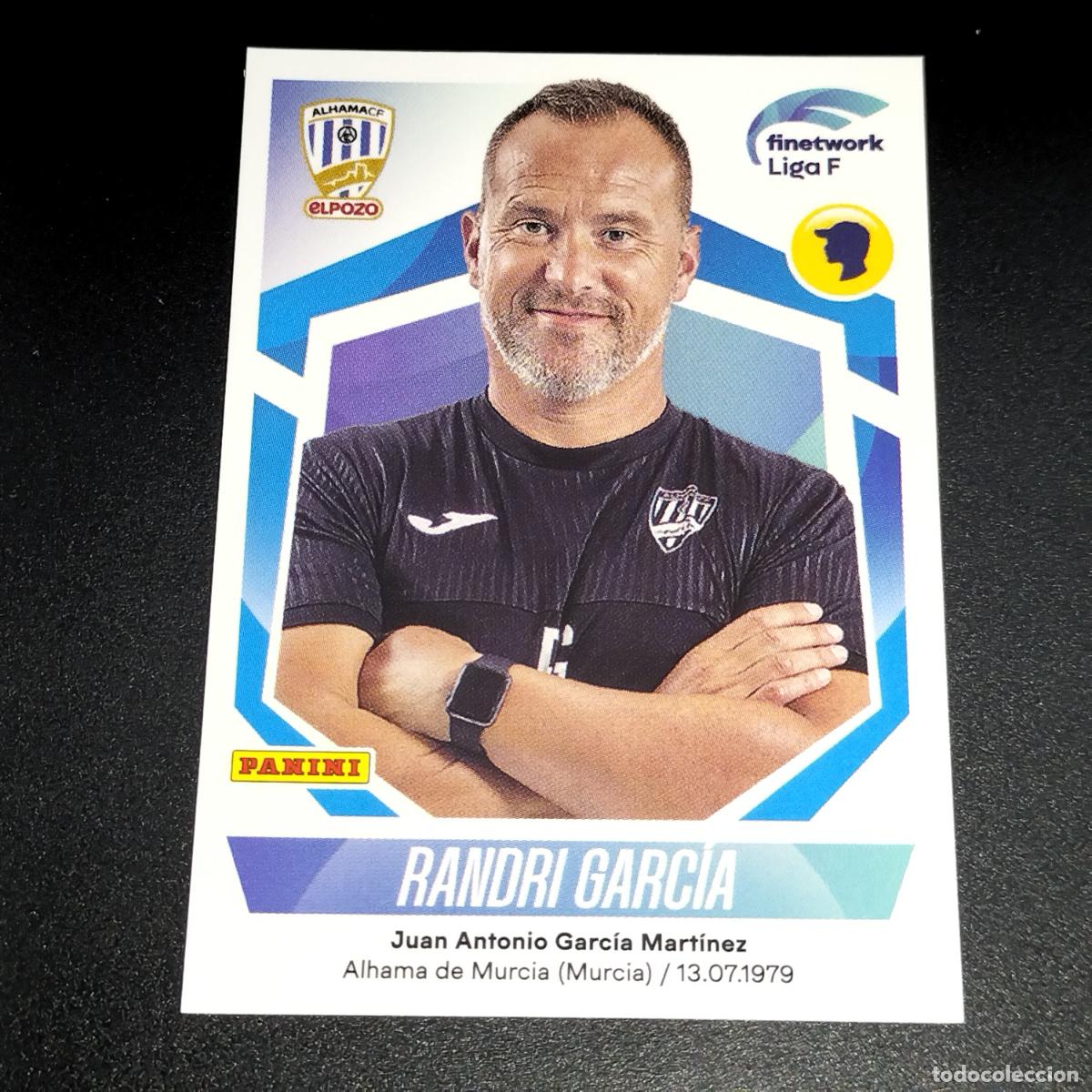 Coleccionismo deportivo: N&ordm; 67 RANDRI GARCIA ALHAMA EL POZO CROMOS FINETWORK LIGA F FEMENINA PANINI 2022 2023 22 23