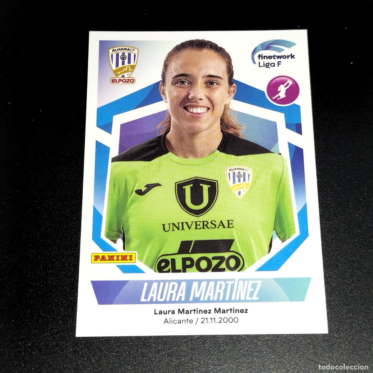 Coleccionismo deportivo: N&ordm; 69 LAURA MARTINEZ ALHAMA EL POZO CROMOS FINETWORK LIGA F FEMENINA PANINI 2022 2023 22 23