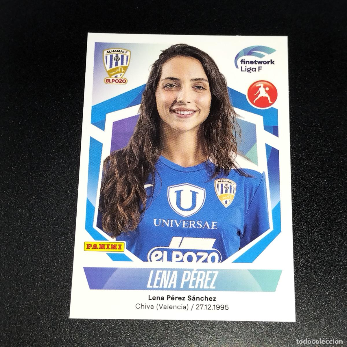 Coleccionismo deportivo: N&ordm; 72 LENA PEREZ ALHAMA EL POZO CROMOS FINETWORK LIGA F FEMENINA PANINI 2022 2023 22 23