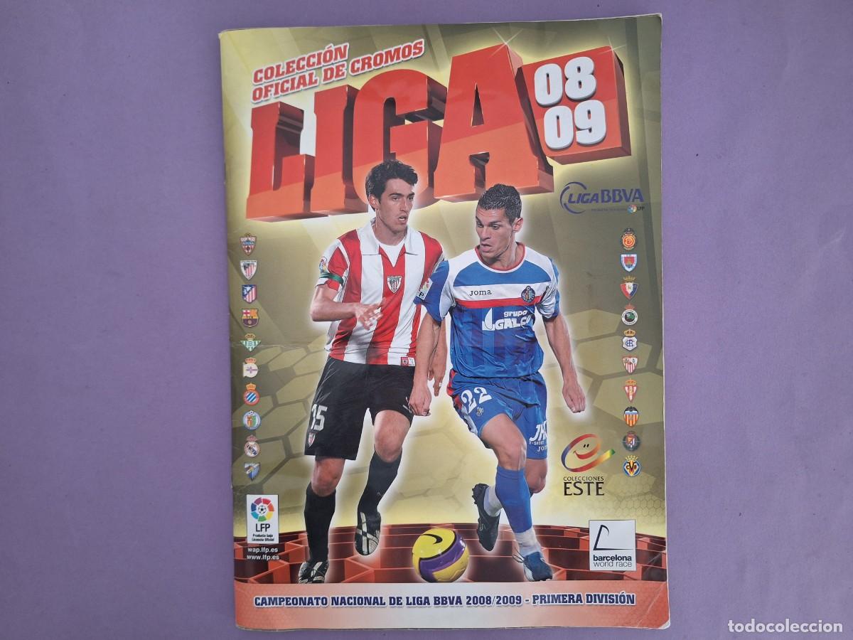 Coleccionismo deportivo: ALBUM 545 CROMOS FUTBOL LIGA 2008 2009 MESSI DANI JARQUE