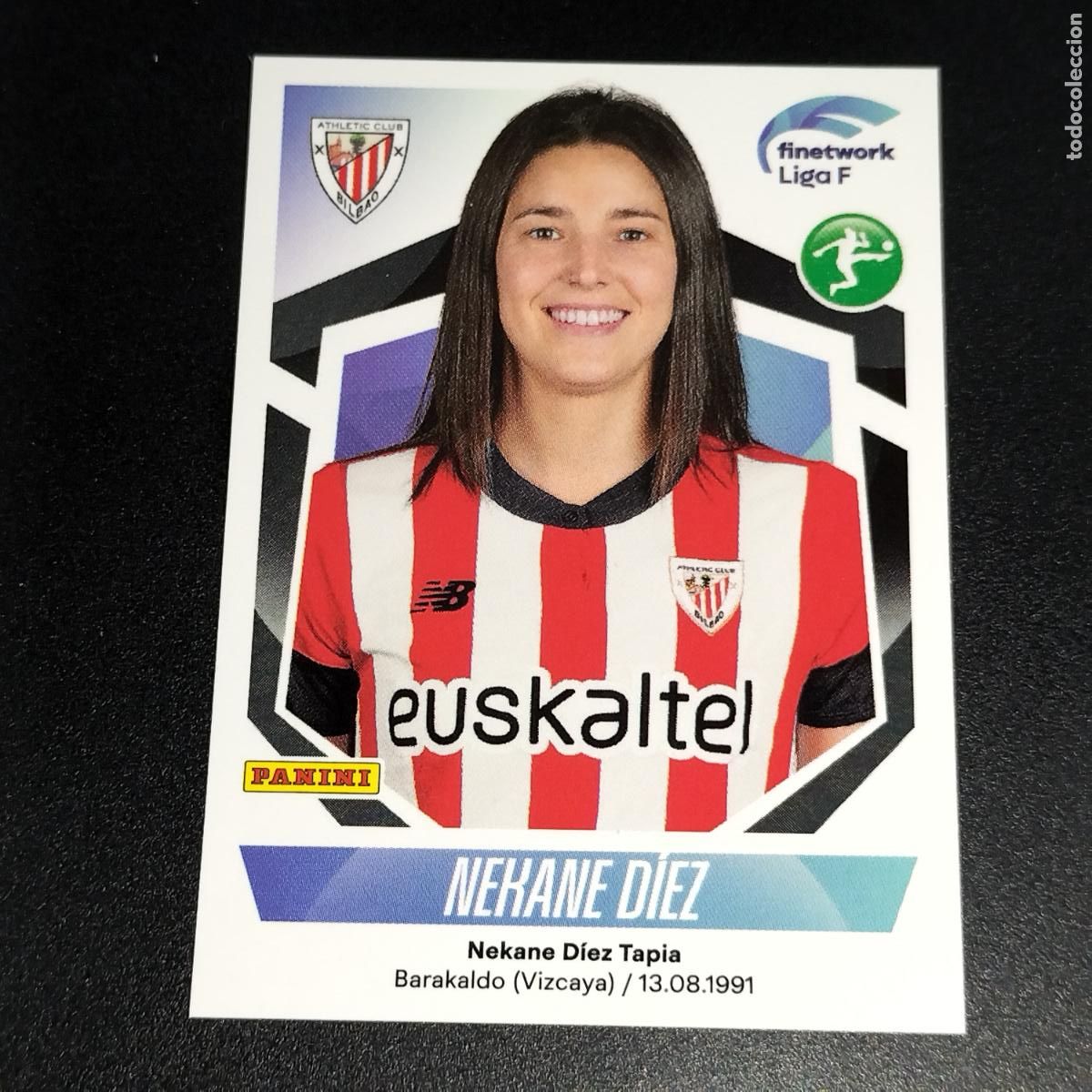 Coleccionismo deportivo: N&ordm; 97 NEKANE DIEZ ATHLETIC BILBAO CROMOS FINETWORK LIGA F FEMENINA PANINI 2022 2023 22 23