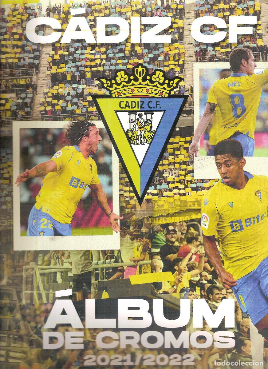 Coleccionismo deportivo: ALBUM C&Aacute;DIZ CF 2021/22 (VAC&Iacute;O)