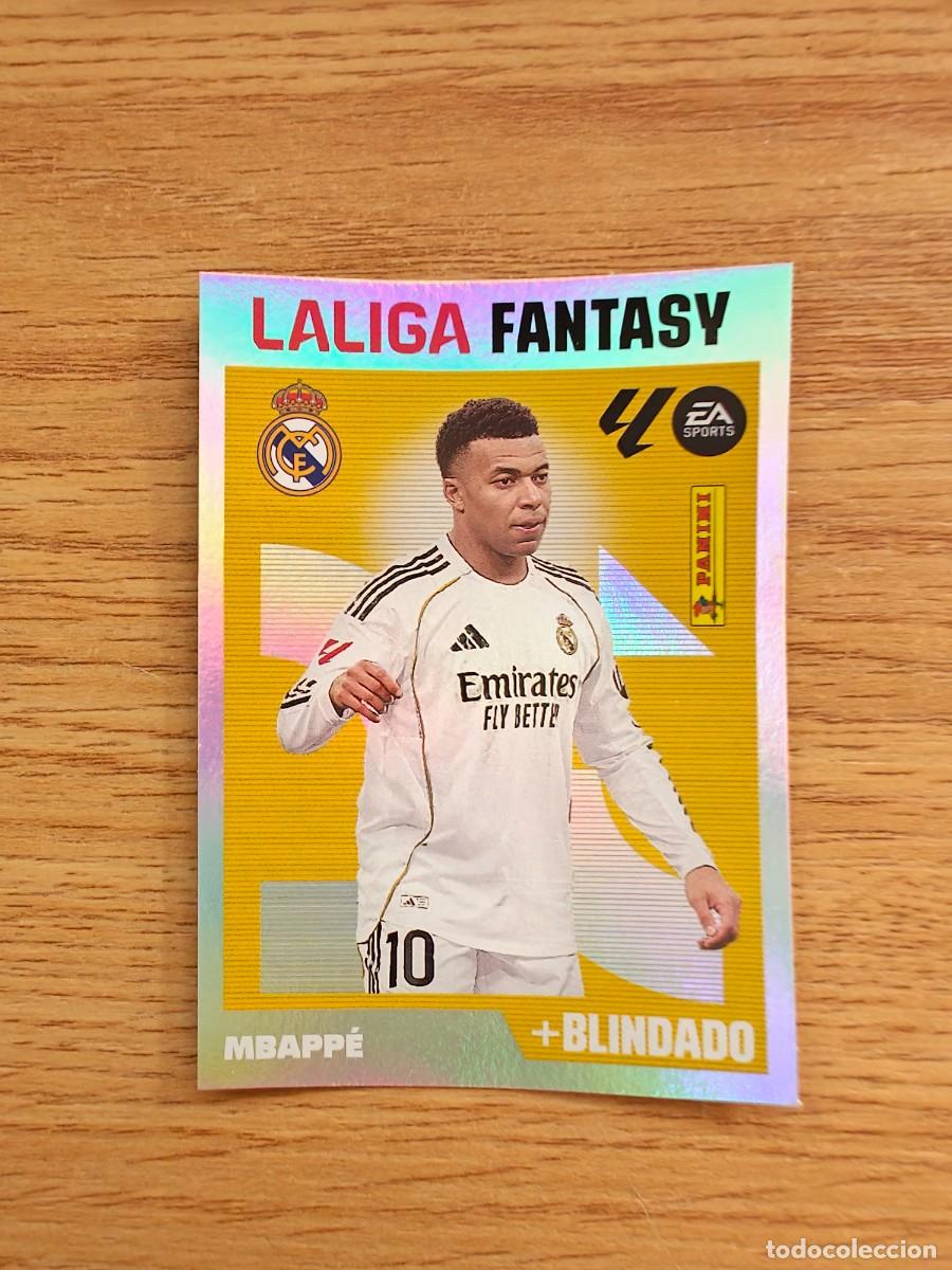Coleccionismo deportivo: Mbapp&eacute; 9 Liga Este 25 26 Real Madrid LaLiga Fantasy Sticker 2025 2026