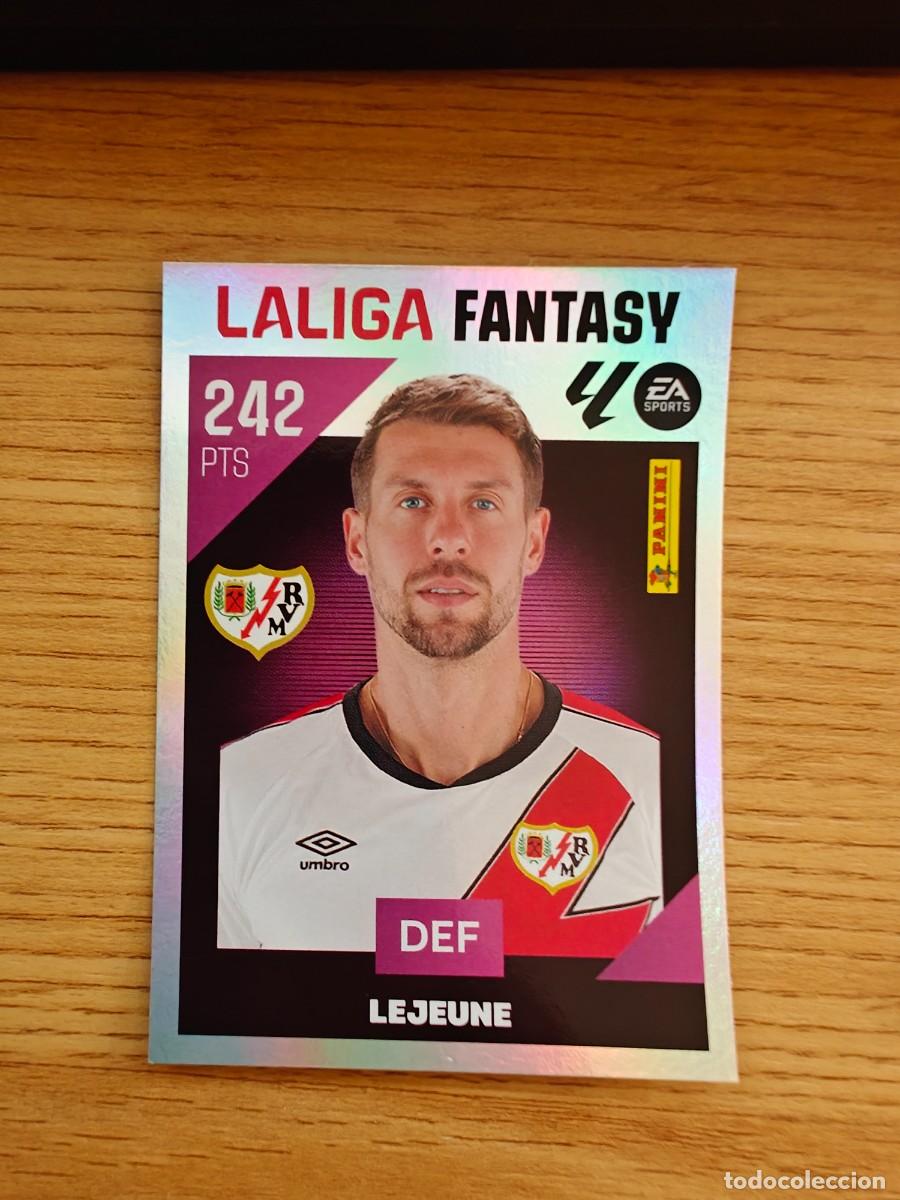 Coleccionismo deportivo: Lejeune 3 Liga Este 25 26 Rayo Vallecano LaLiga Fantasy Sticker 2025 2026