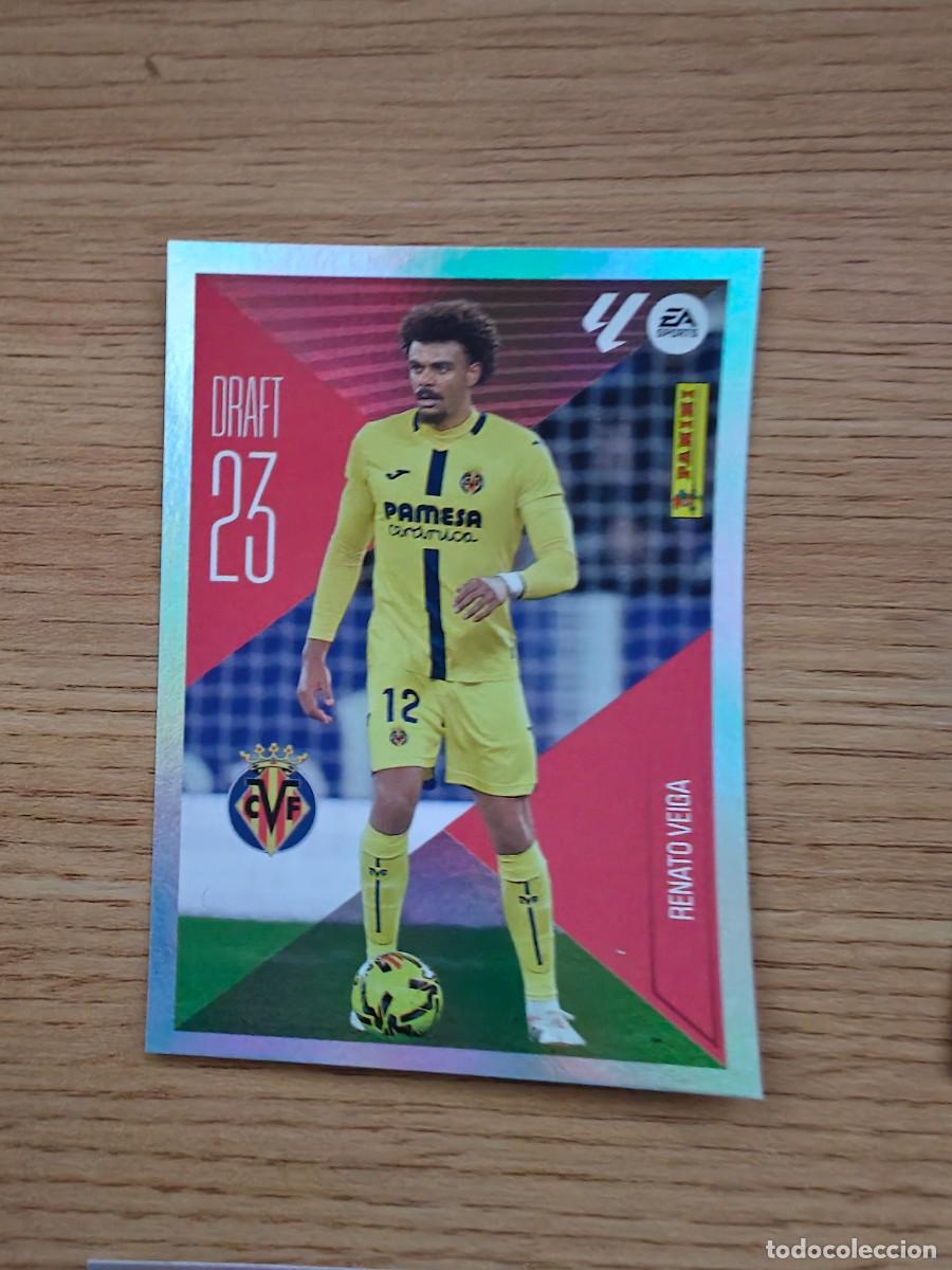 Coleccionismo deportivo: Renato Veiga 20 Liga Este 25 26 Villarreal CF Draft 23 Sticker 2025 2026
