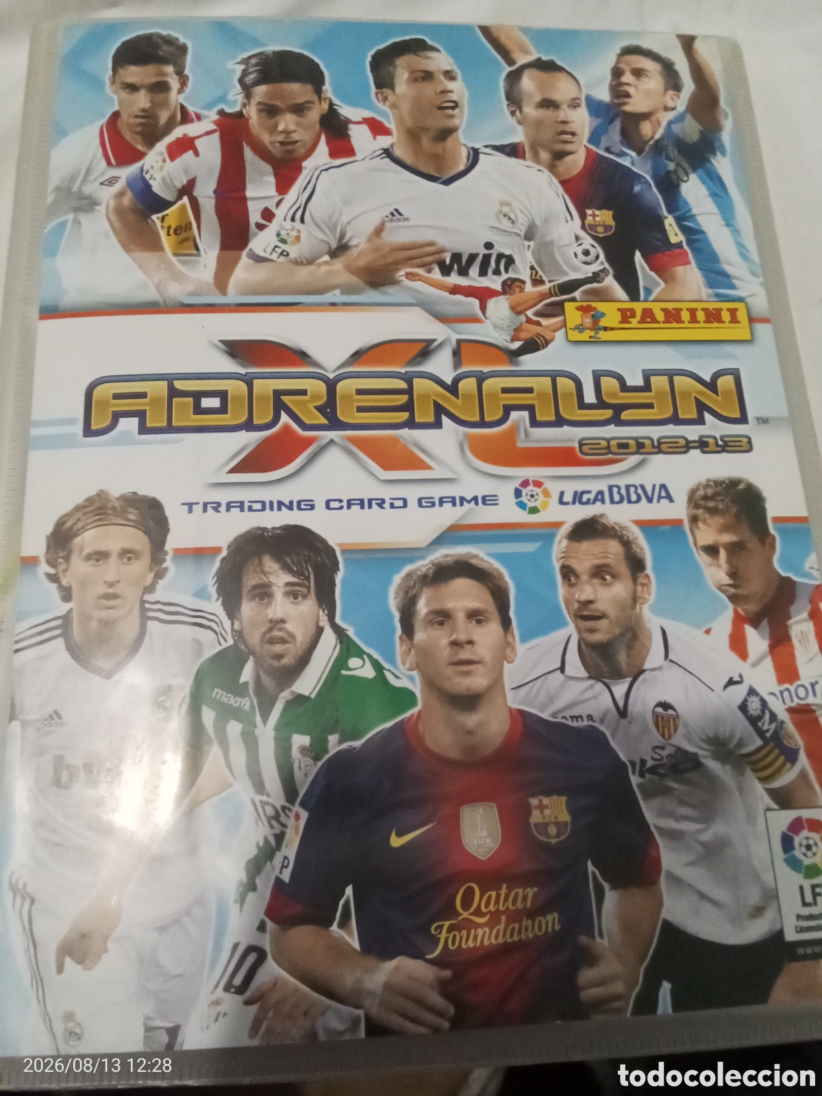 Collectionnisme sportif: &Aacute;lbum de cromos f&uacute;tbol 2012-2013 Panini completo al 10%