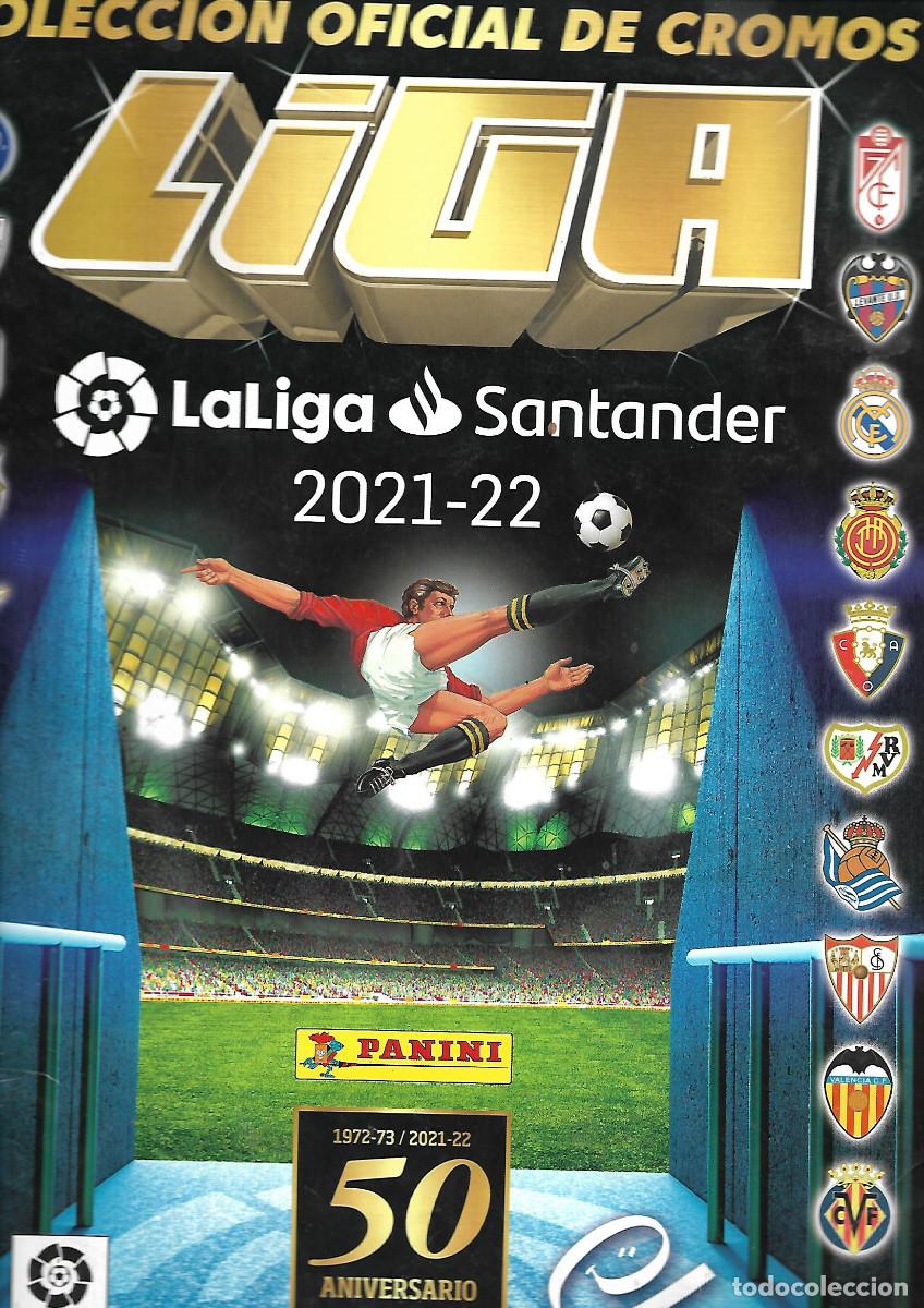 Coleccionismo deportivo: ALBUM DE LA LIGA 2021-22 CON 340 CROMOS