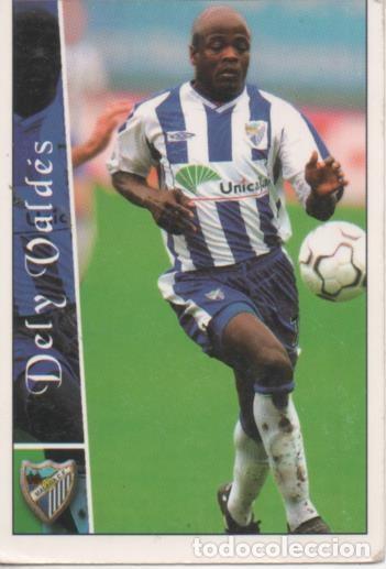 Coleccionismo deportivo: Cromo E003828: Trading Card. Las Fichas de la Liga 2003. n&ordm; 267 Dely Vald&eacute;s, M&aacute;laga C. F. - LFP