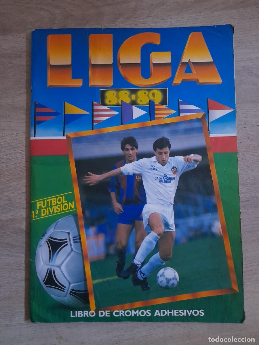Coleccionismo deportivo: &Aacute;LBUM LIGA ESTE 1988 1989 88 89 INCOMPLETO.