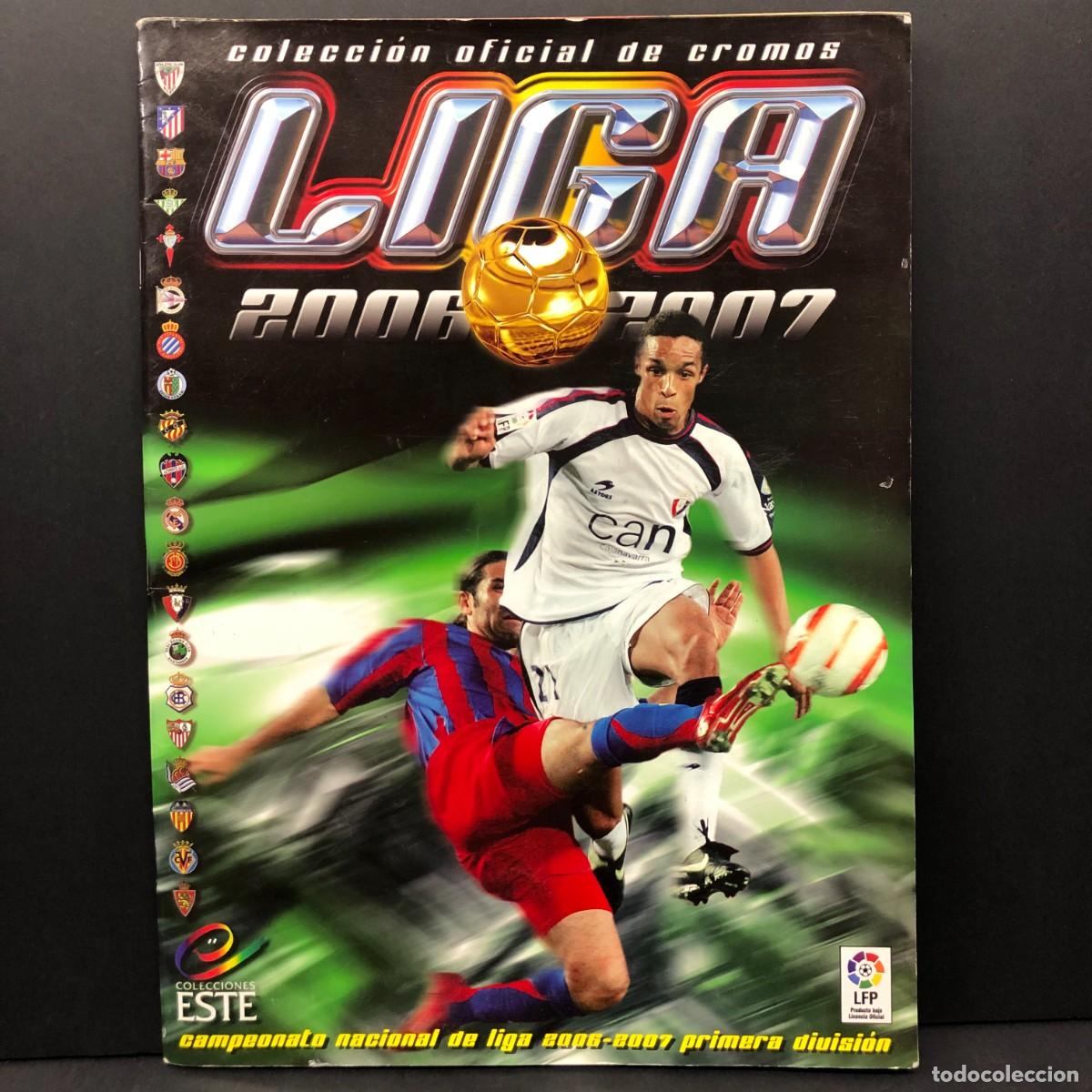 Coleccionismo deportivo: LIGA 2006-2007 - COLECCI&Oacute;N OFICIAL DE CROMOS - COLECCIONES ESTE - ALBUM DE CROMOS INCOMPLETO / 3093