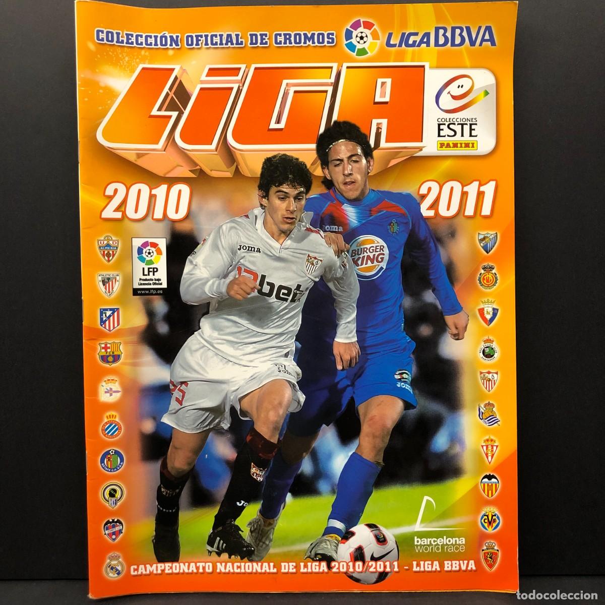 Coleccionismo deportivo: LIGA 2010-2011 - COLECCI&Oacute;N OFICIAL DE CROMOS - BBVA - ALBUM DE CROMOS INCOMPLETO / 3094
