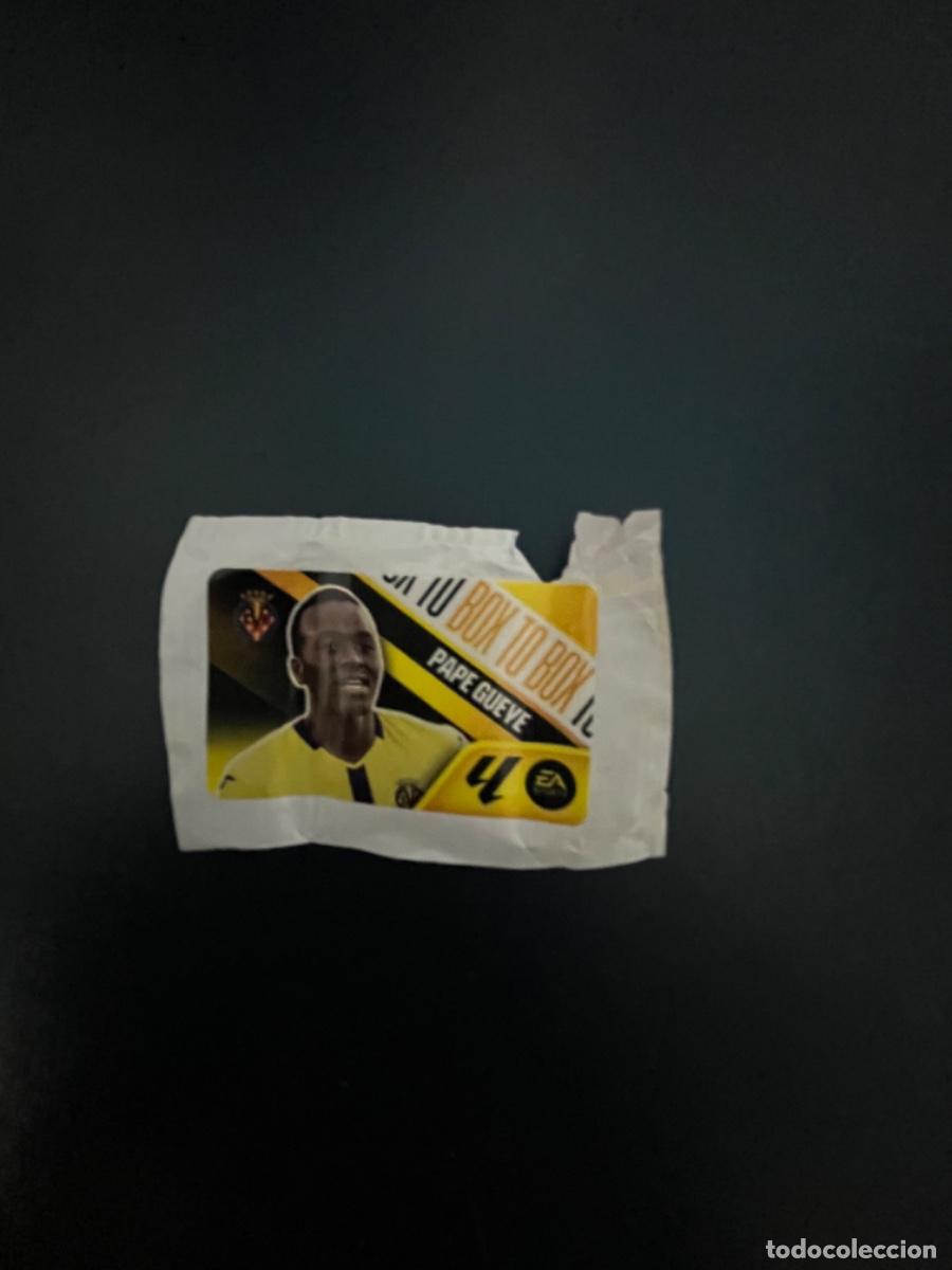 Coleccionismo deportivo: Pape gueye villarreal box to box chicles ediciones este 26-27