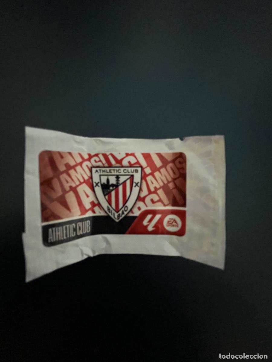 Coleccionismo deportivo: Escudo athletic Bilbao chicles ediciones este 26-27
