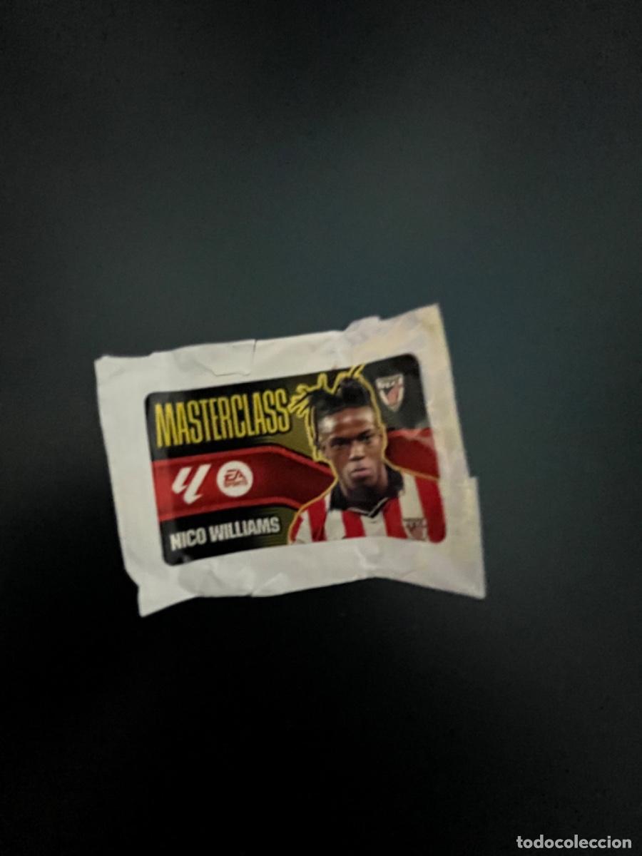 Coleccionismo deportivo: Nico williams athletic Bilbao masterclass chicles ediciones este 26-27