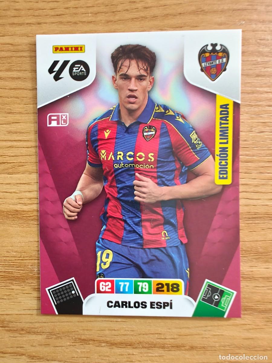 Coleccionismo deportivo: Carlos Espi Adrenalyn XL 25 26 Levante Real Madrid Edici&oacute;n Limitada Last Moment 2025 2026