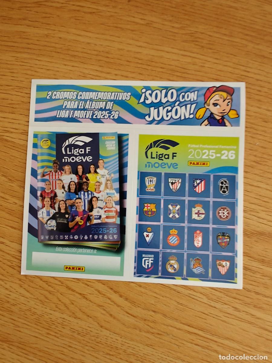 Coleccionismo deportivo: Cromos Conmemorativos Liga F 25 26 Jugon 2025 2026