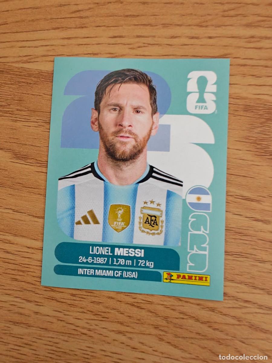 Coleccionismo deportivo: Leo Messi ARG 17 Sticker Panini FIFA World Cup 2026 Argentina Base Mundial Crom