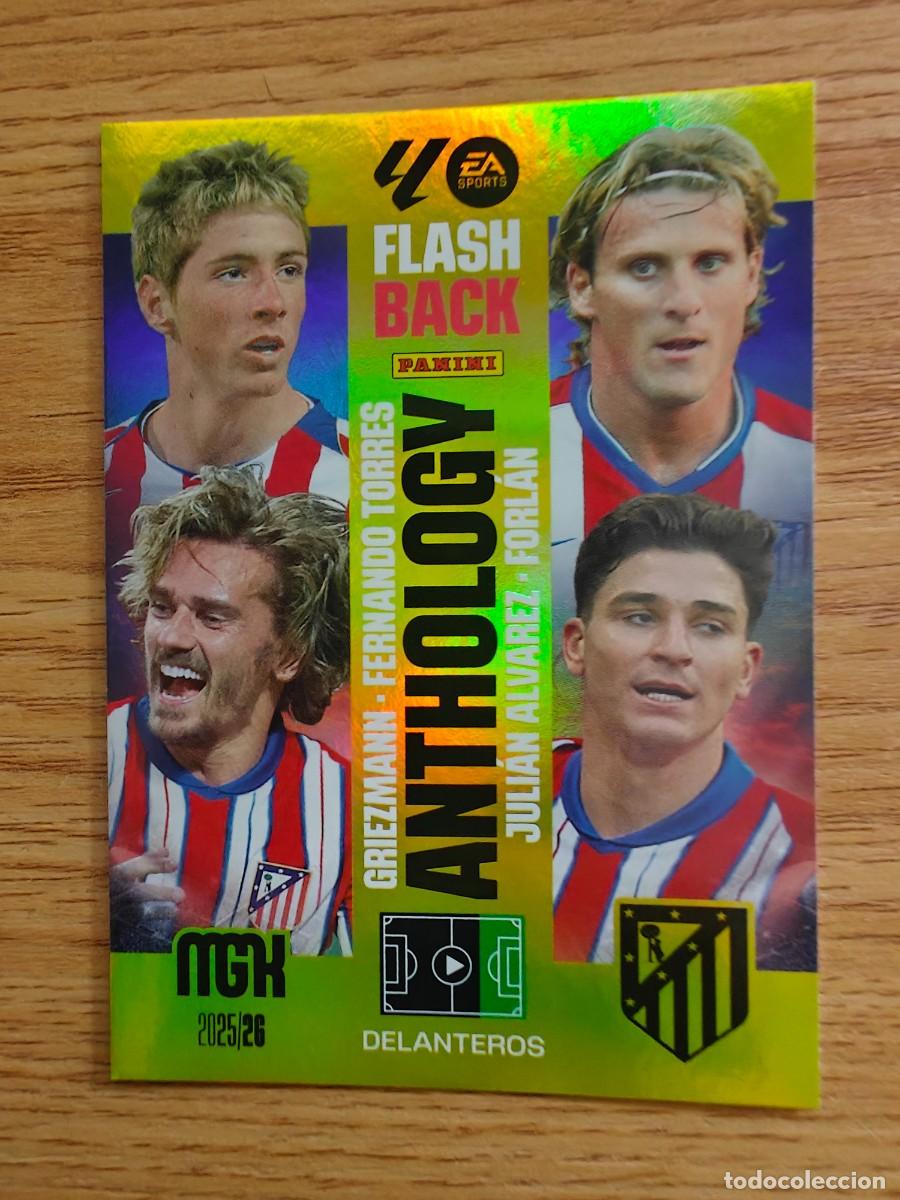 Coleccionismo deportivo: 434 Torres Forl&aacute;n Griemann Juli&aacute;n &Aacute;lvarez Flashback Anthology Megacracks 25 26 Atletico Madrid
