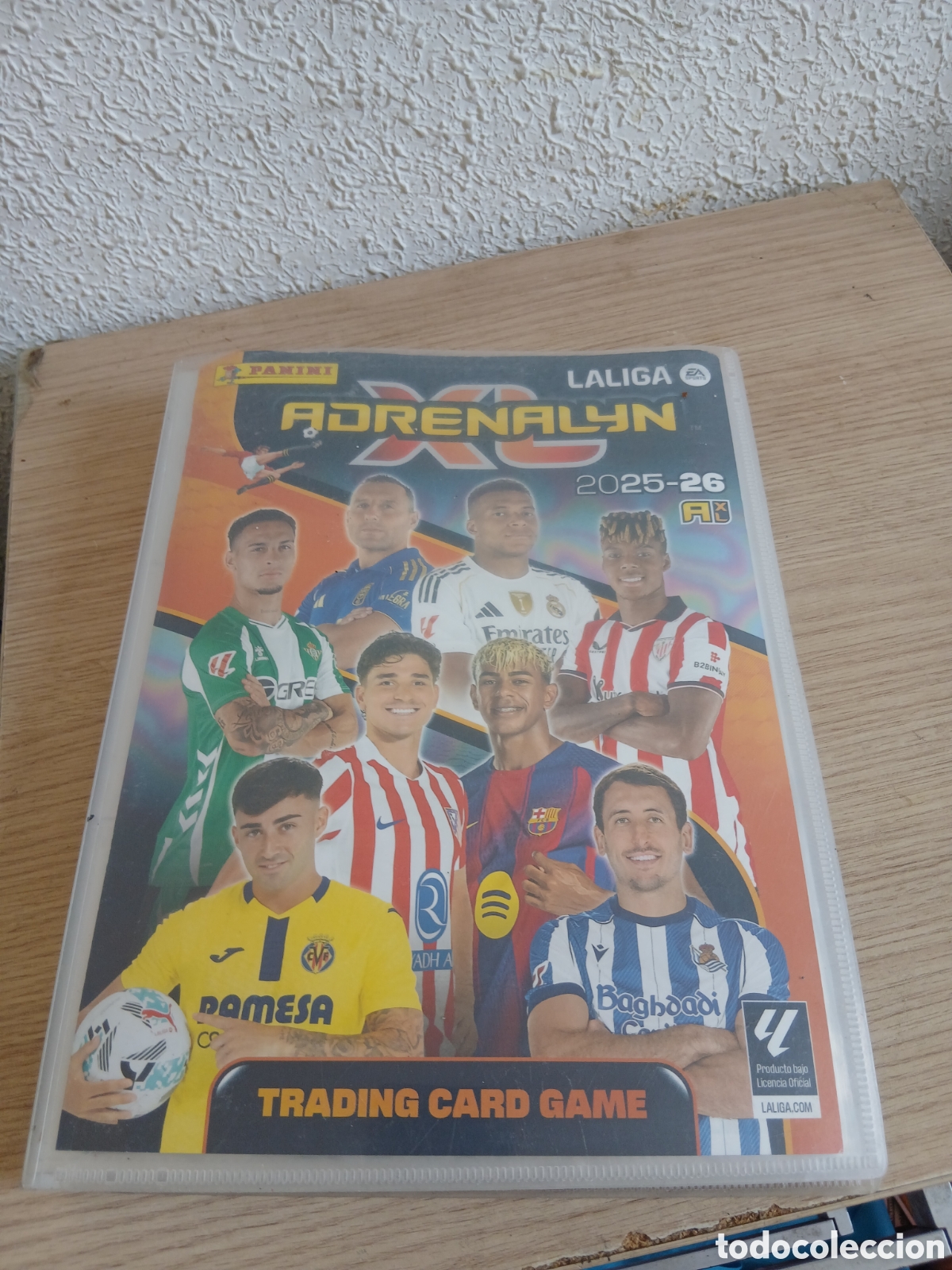 Coleccionismo deportivo: ADRENALYN 25/26 CON 300 CROMOS,,VER FOTOS
