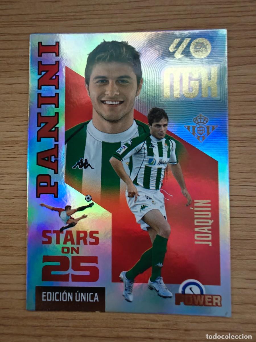 Coleccionismo deportivo: Joaqu&iacute;n 431 P Megacracks 26 27 Stars on 25 Power Paralela Real Betis 2026 2027