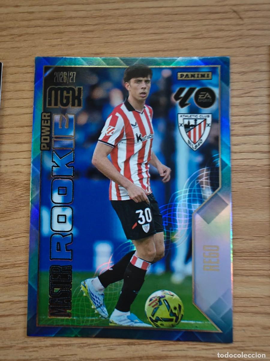 Coleccionismo deportivo: Rego 418 P Megacracks 26 27 Master Rookie Power Paralela Athletic Club 2026 2027