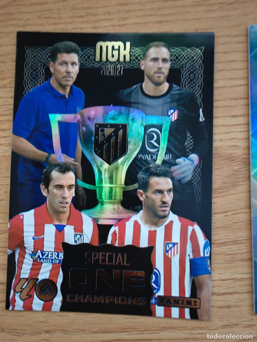 Coleccionismo deportivo: Special One Champions Atl&eacute;tico de Madrid Megacracks 26 27 Paralela 2026 2027