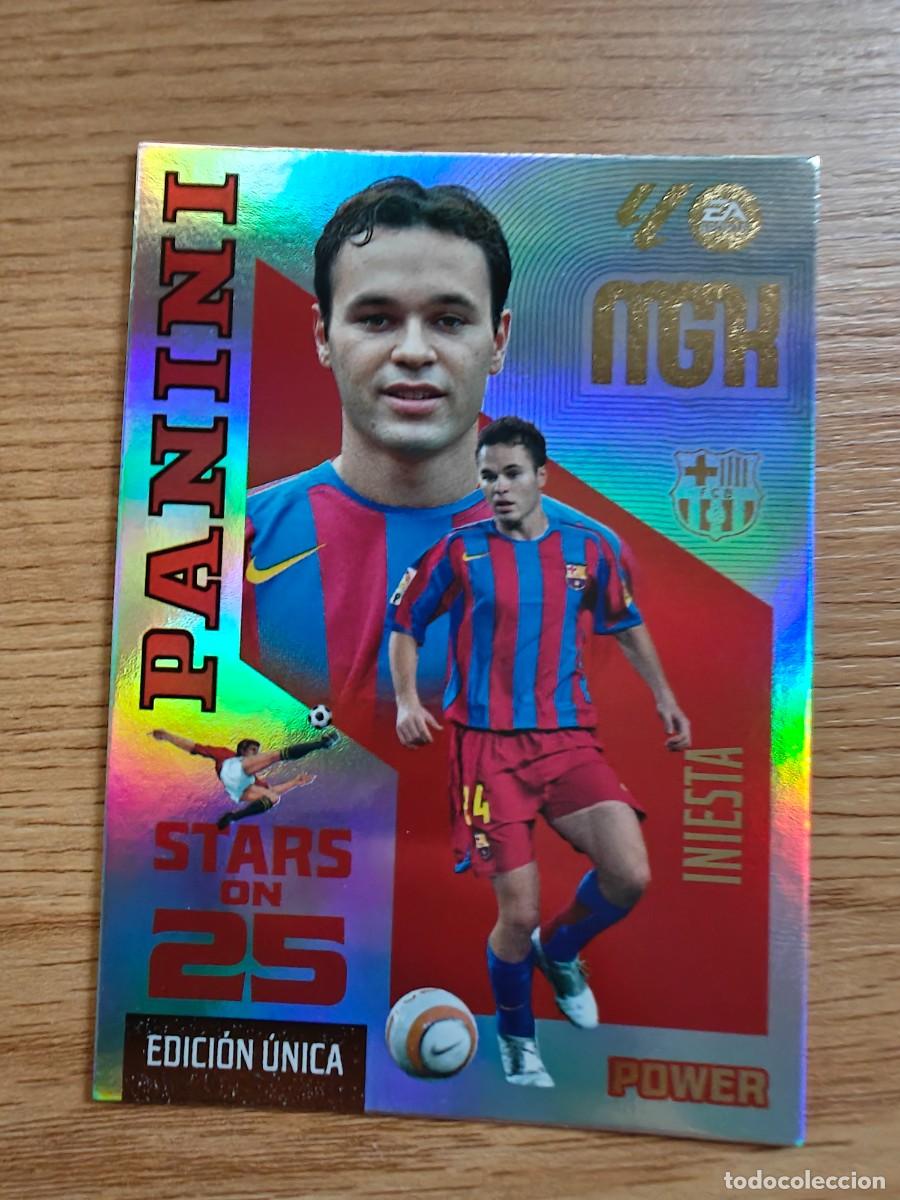 Coleccionismo deportivo: Iniesta 434 P Megacracks 26 27 Stars on 25 Power Paralela FC Barcelona 2026 2027