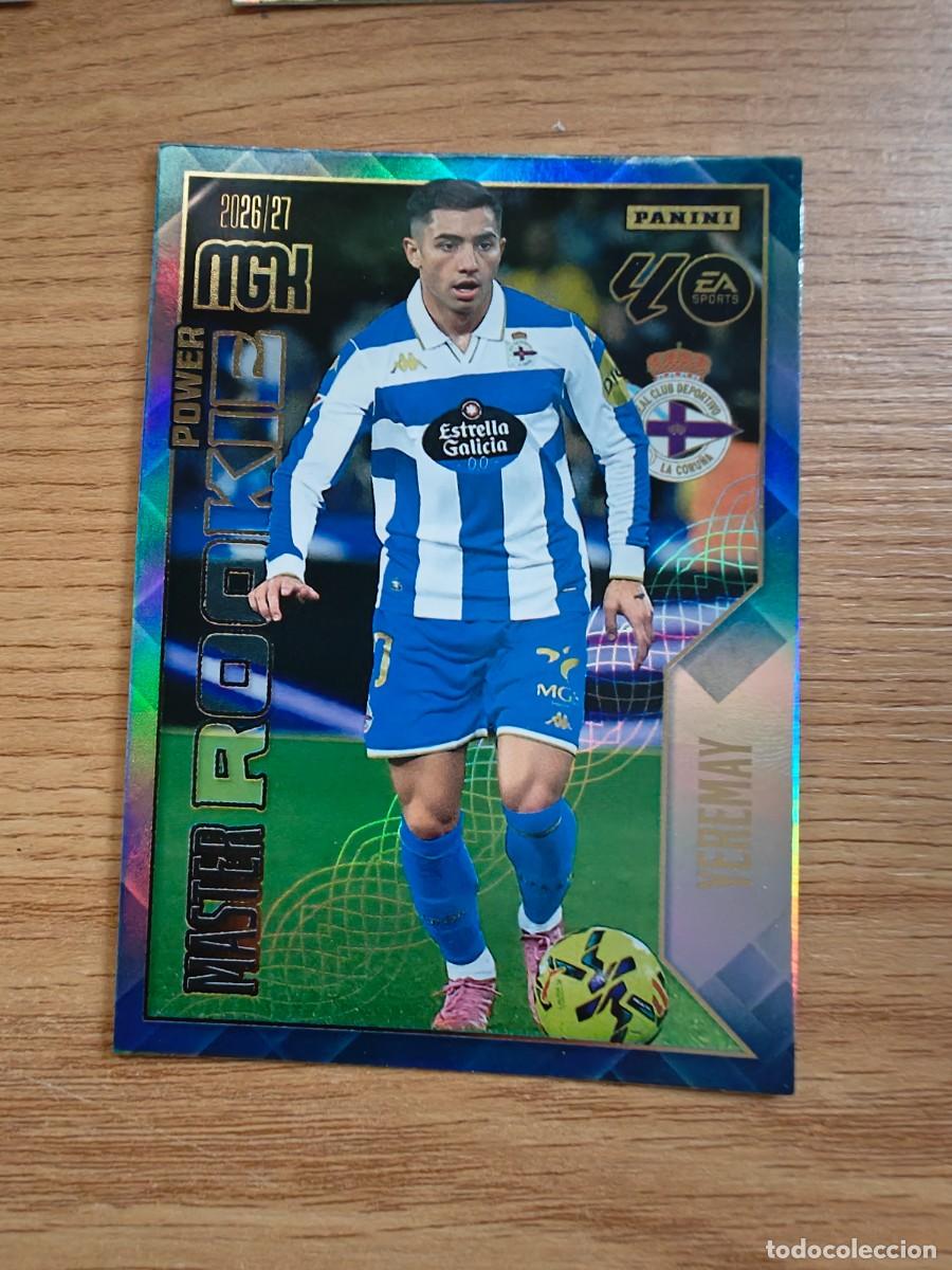 Coleccionismo deportivo: Yeremay 423 P Megacracks 26 27 Master Rookie Power Paralela RC Deportivo 2026 2027