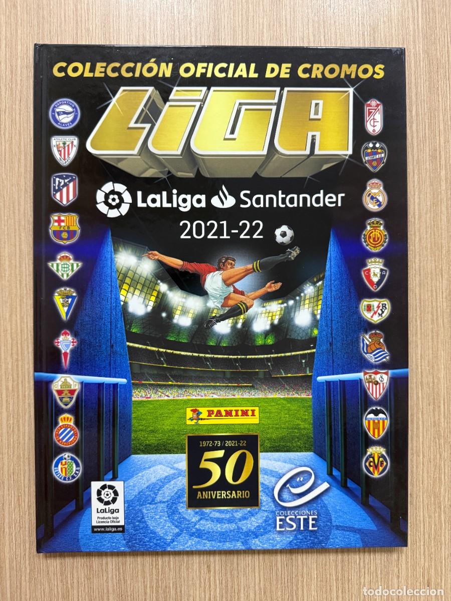 Coleccionismo deportivo: ALBUM DE TAPA DURA NUEVO, VACIO Y PLANCHA LA LIGA TEMPORADA 2020 2021 20 21 ESTE
