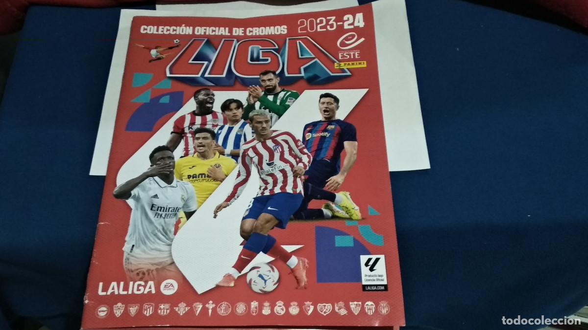 Coleccionismo deportivo: ALBUM VACIO CROMO FUTBOL PANINI LIGA 23-24 EDICIONES ESTE 2023-2024 EJEMPLAR GRATUITO