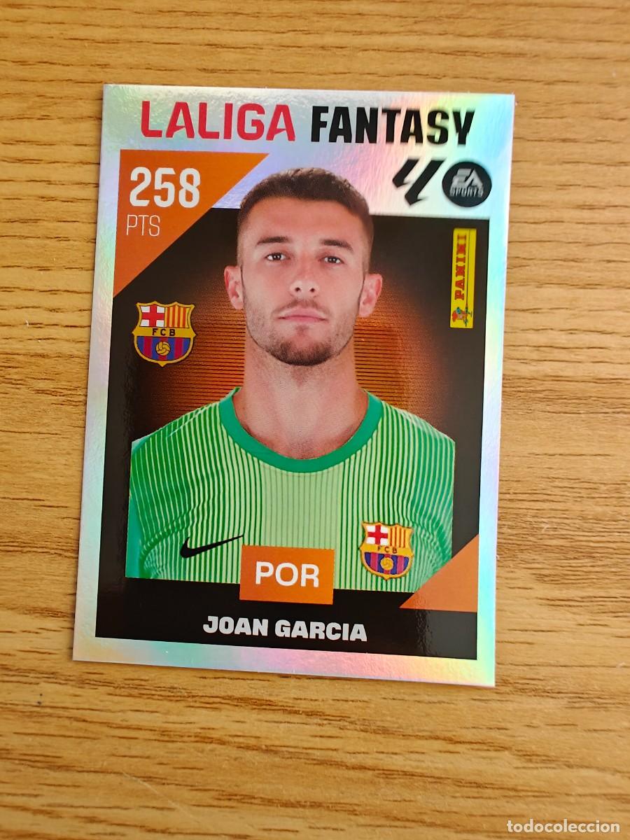 Coleccionismo deportivo: Joan Garc&iacute;a 2 Liga Este 25 26 FC Barcelona LaLiga Fantasy 2025 2026
