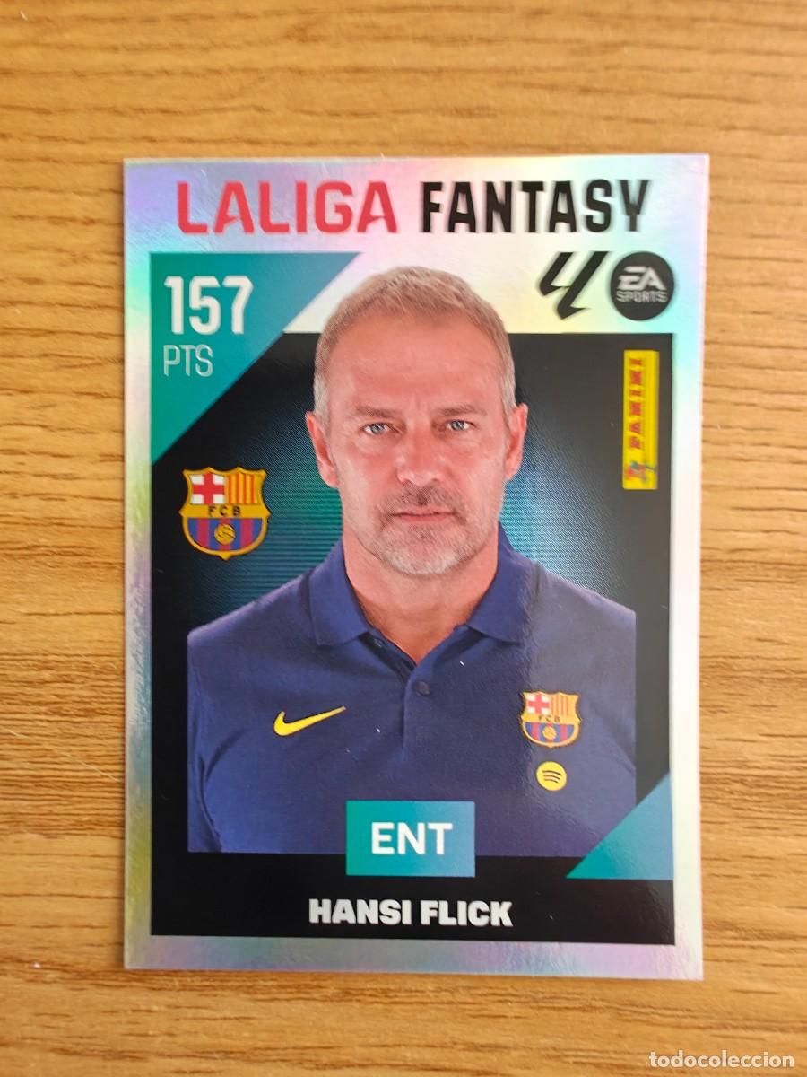 Coleccionismo deportivo: Hansi Flick 1 Liga Este 25 26 FC Barcelona LaLiga Fantasy 2025 2026