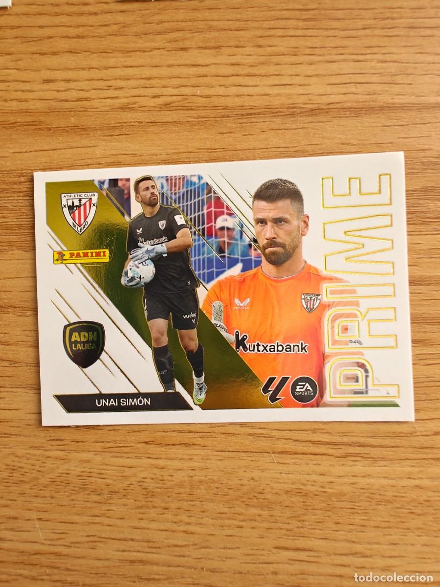 Coleccionismo deportivo: Unai Sim&oacute;n 14 Liga Este 25 26 Athletic Club ADN La Liga Prime 2025 2026