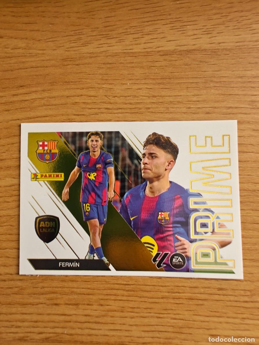 Coleccionismo deportivo: Ferm&iacute;n 4 Liga Este 25 26 FC Barcelona ADN La Liga Prime 2025 2026