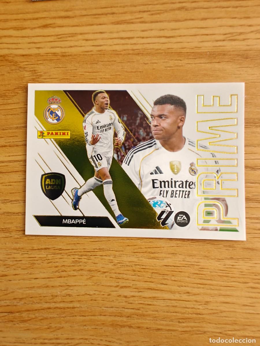 Coleccionismo deportivo: Mbappe 8 Liga Este 25 26 Real Madrid ADN La Liga Prime 2025 2026