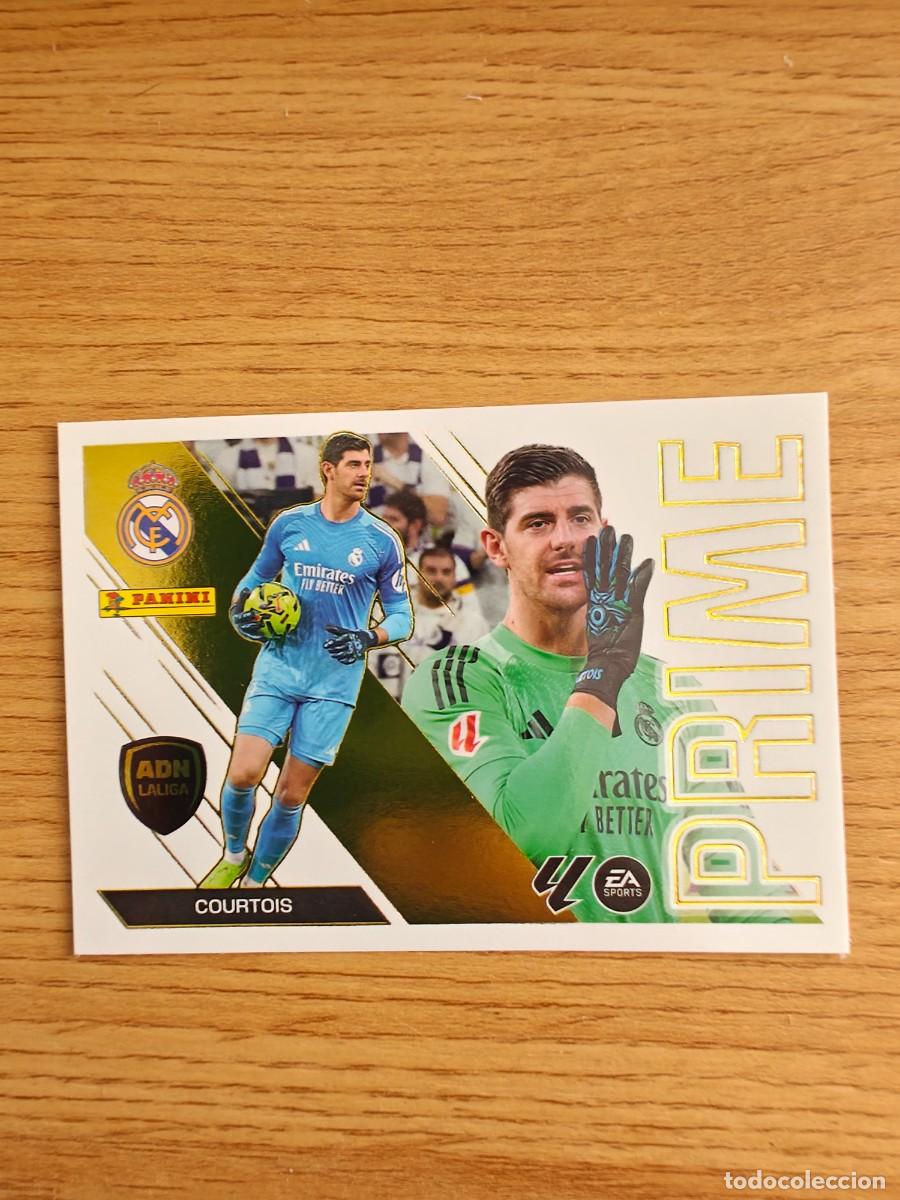 Coleccionismo deportivo: Courtois 3 Liga Este 25 26 Real Madrid ADN La Liga Prime 2025 2026