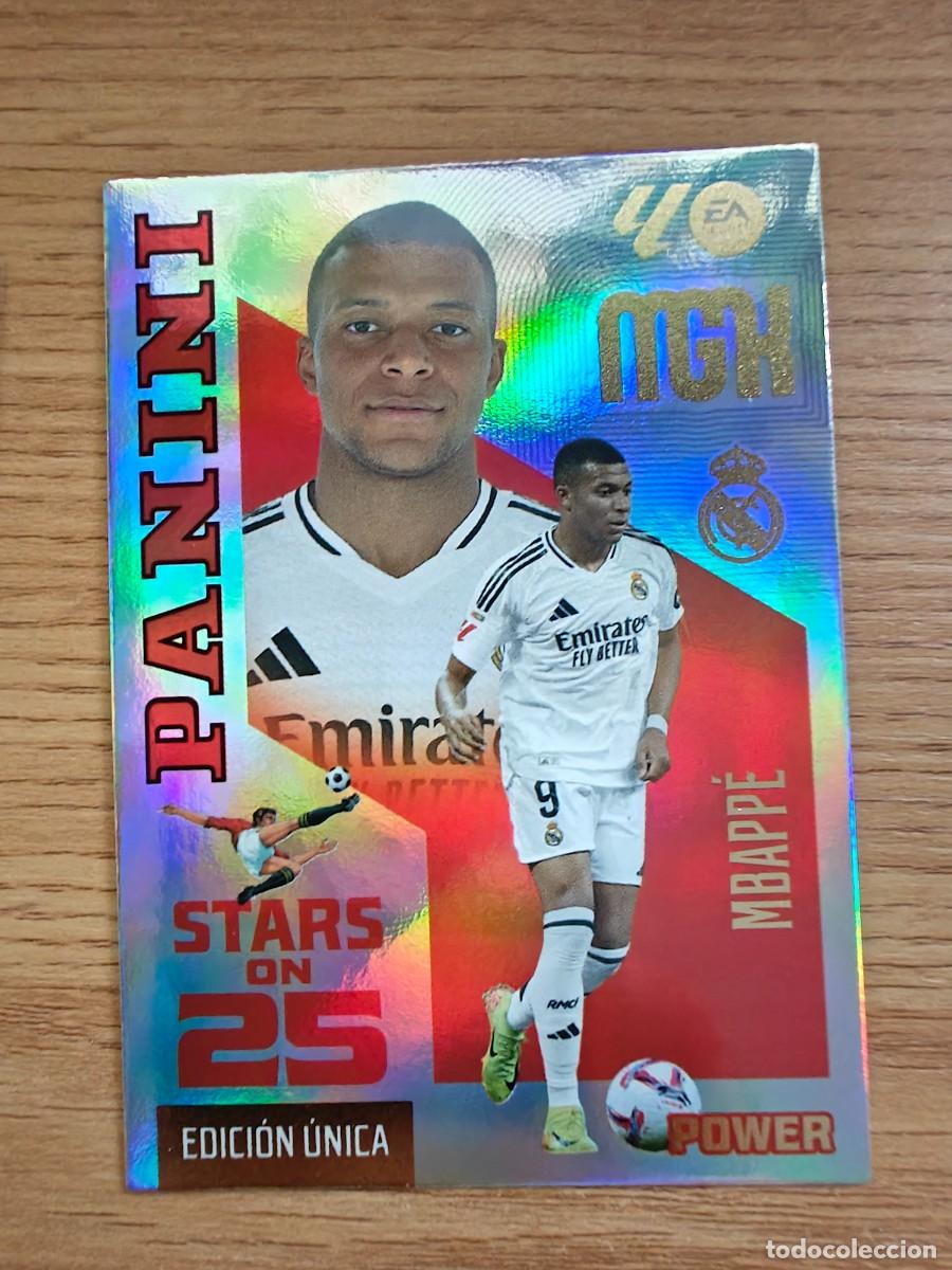 Coleccionismo deportivo: Mbapp&eacute; 450 P Megacracks 26 27 Stars on 25 Power Paralela Real Madrid 2026 2027