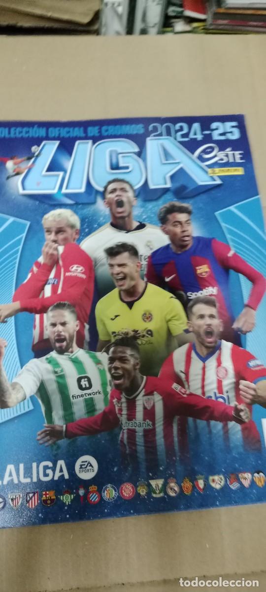 Coleccionismo deportivo: ALBUM DE FUTBOL PANINI DE LA LIGA 2024 2025 24 25 VACIO SIN CROMOS CU-04