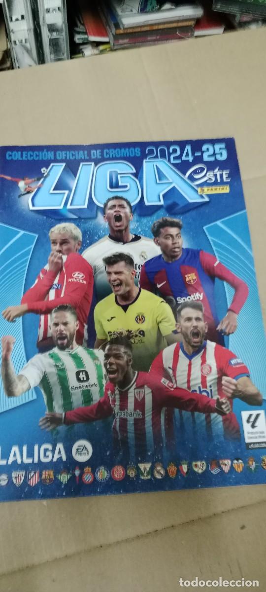 Coleccionismo deportivo: ALBUM DE FUTBOL PANINI DE LA LIGA 2024 2025 24 25 VACIO SIN CROMOS CU-04