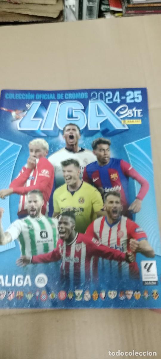 Coleccionismo deportivo: ALBUM DE FUTBOL PANINI DE LA LIGA 2024 2025 24 25 VACIO SIN CROMOS CU-04