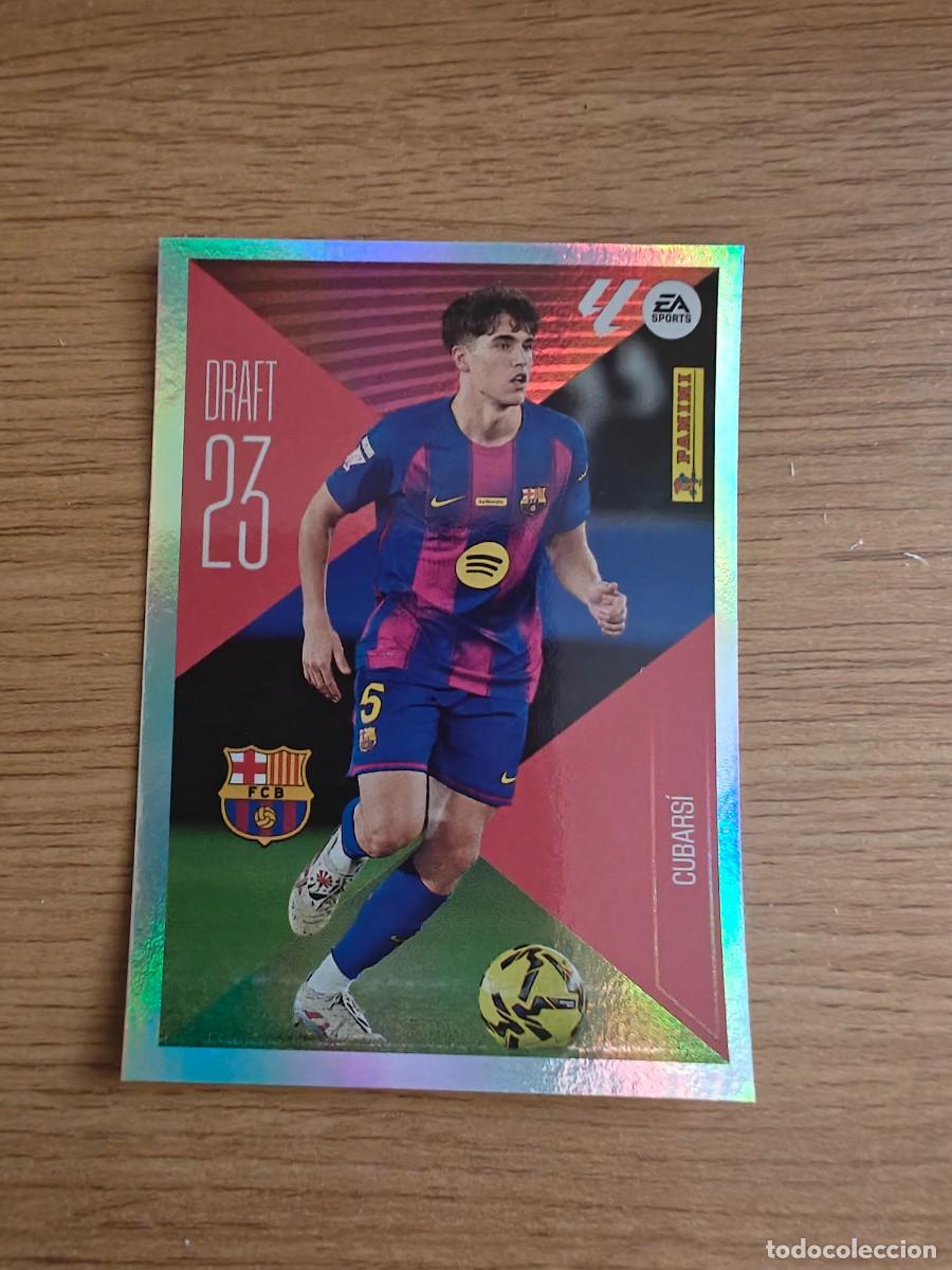 Coleccionismo deportivo: Cubars&iacute; Liga Este 26 27 FC Barcelona Draft 23 Sticker 2026 2027
