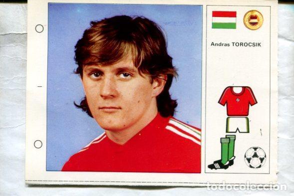 Coleccionismo deportivo: Estrellas del Mundial 82 numero 080: Andras Torocsik de Hungria - Varios