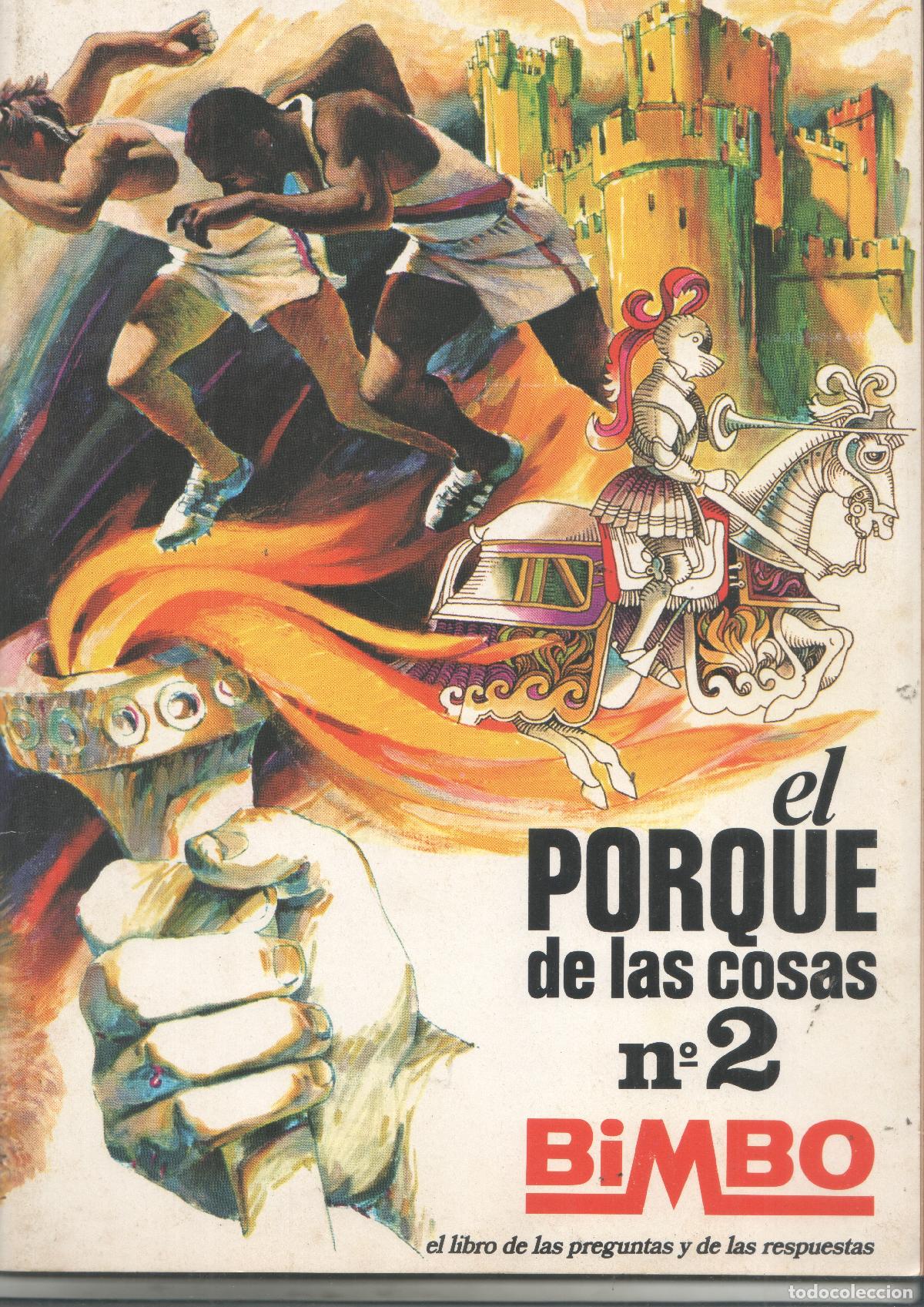 Coleccionismo deportivo: Album cromos Bimbo: el porque de las cosas numero 2, NO LLEVA NINGUN COMO - varios