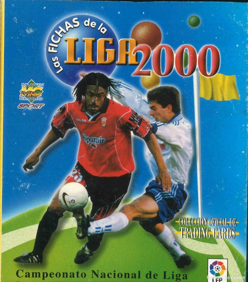 Coleccionismo deportivo: Album Las fichas de la Liga 2000 con 116 cromos diferentes