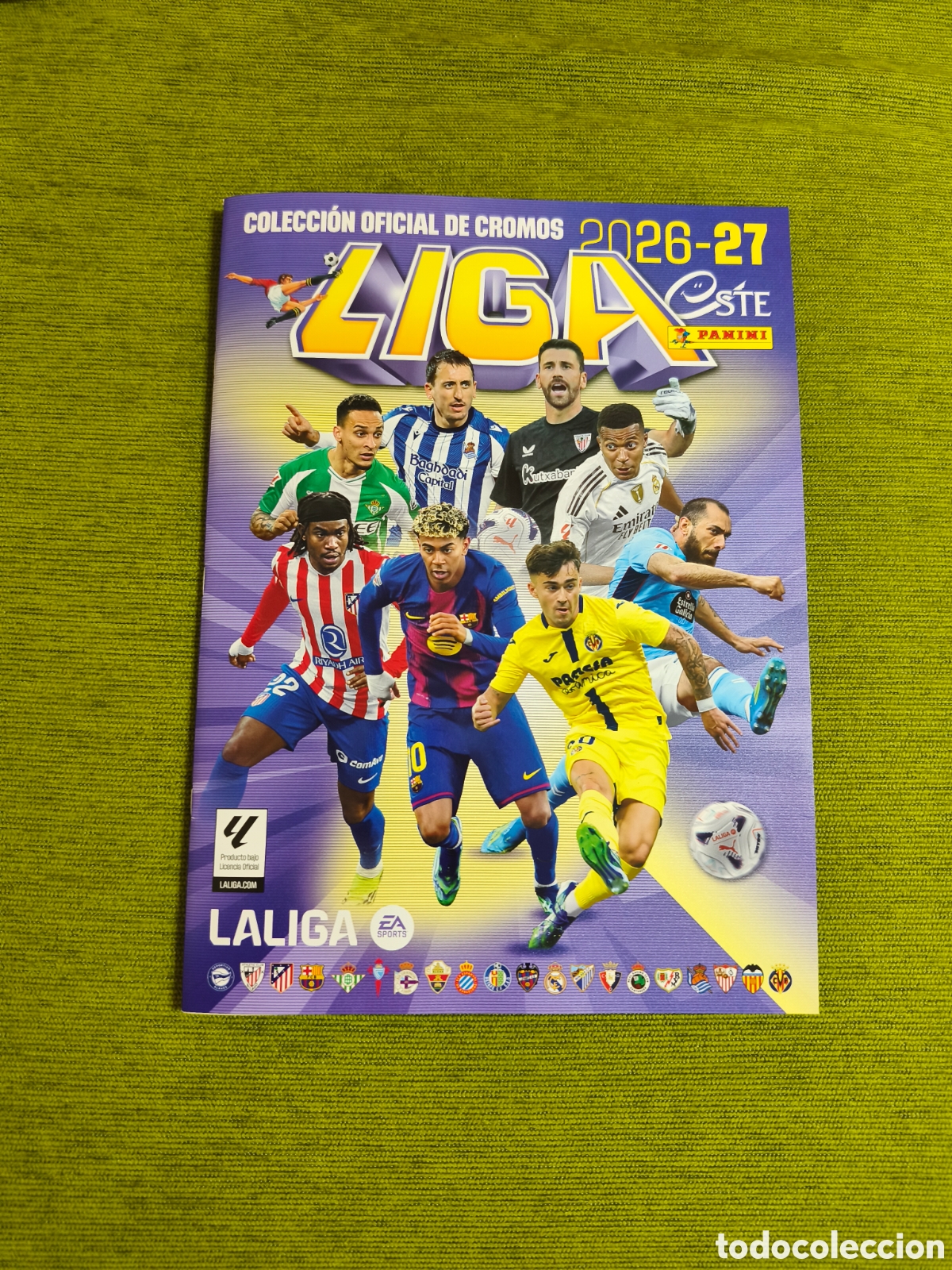 Coleccionismo deportivo: &Aacute;LBUM LIGA 2026/2027 EDICIONES ESTE. PANINI